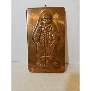 Vintage Copper Metal Candy Cookie Chocolate Mold